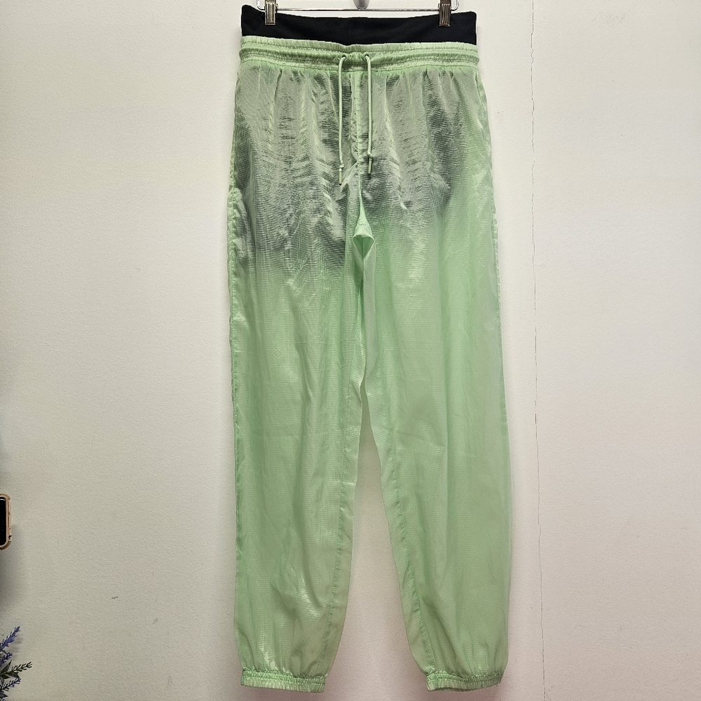 Nike Jogger Sportswear Woven Pants Mint Green Run Neon CJ3006-318 S-Short Medium